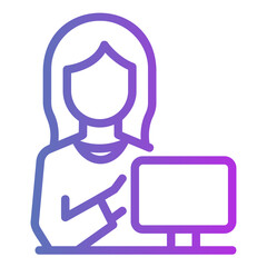 designer Gradient icon