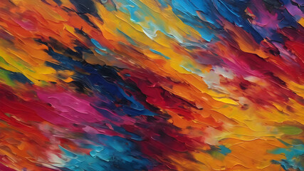 Artifical Intelligence generated abstract colorful background.  AI generated image.