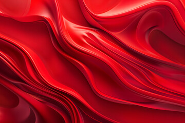 Obraz premium Dynamic composition of abstract red background with vivid shapes and patterns