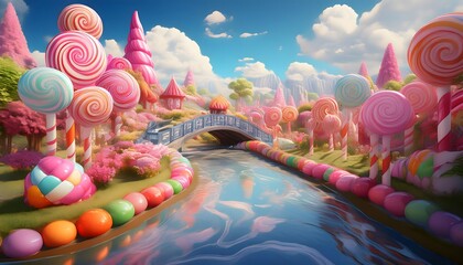 Candy Land: A Whimsical World of Sweets