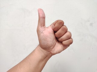 Hand showing ok sign