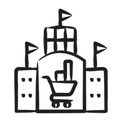 Shopping Center Icon