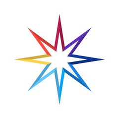 Stoke Star Icon | Customizable Star Shape Design