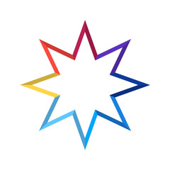 Stoke Star Icon | Customizable Star Shape Design