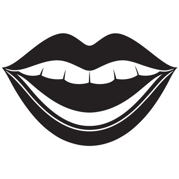 recommend clip art: Laughing silhouette vector art illustration