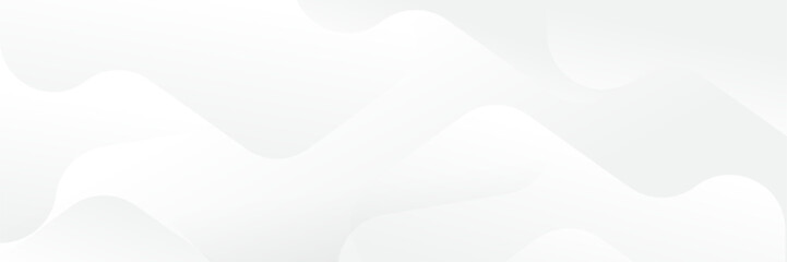 Abstract white Geometric banner design background.