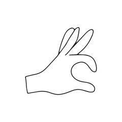 Obraz premium various hand gesture for love or heart collection design. Cartoon hand gesture cartoon isolated on white background