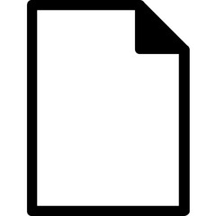 File Simple Solid Icon