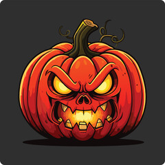 Halloween pumpkin, scary pumpkin face, evil pumpkin, scary pumpkin vector, spooky pumpkin face, spooky pumpkin carving, creepy pumpkin, Halloween decorations, haunted pumpkin, horror pumpkin