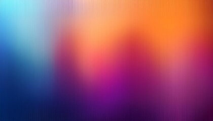 Obraz premium A vibrant gradient of colors transitioning from dark blue to orange and red, creating a visually stunning and abstract image