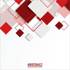 Red Solid Geometric Square Business Border, Block, Magenta, Decoration PNG clipart image with transparent background 