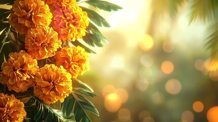 Yellow Marigolds flower