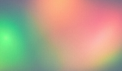 Magenta orange green grainy gradient background noise texture effect smooth blurred backdrop website header design