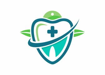 Vecteur médical de conception de logo dentaire 