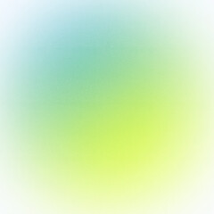 Green circle gradient aesthetic background blurred with grainy noise texture