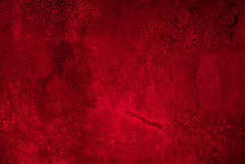Dark Red Textured Grunge Background with Subtle Cracks and Rough Patterns