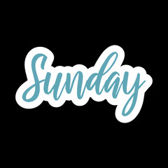 Saturday, Sunday, Monday, Thursday, Tuesday, Wednesday, Friday