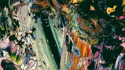 abstract background wallpaper. Modern motif visual art. Mixtures of oil paint. Trendy hand painting canvas. Wall decor and Wall art prints Idea. 3D Texture. Art object	
