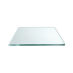 A transparent glass sheet with no text. png, transparent background.