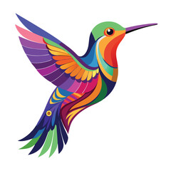 colour bird logo design.