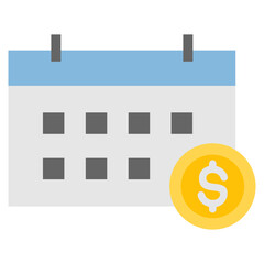 Annuities icon with color style