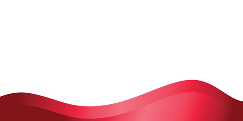 modern wavy red background