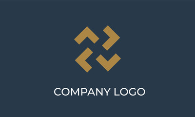 Obraz premium modern arrow box logo design for packaging companies