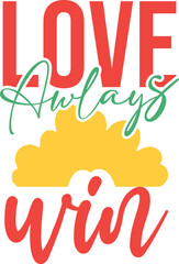 Colorful Rainbow with Happy Quote Lettering Typography | Inspirational Hand-Lettered Designs for Cards, Prints, Posters, Wall Art, and Home Decor | Bright and Uplifting Typography