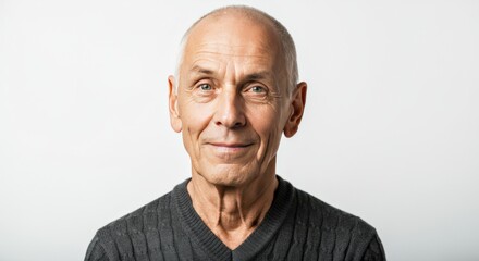 Obraz premium Portrait of a Man Smiling