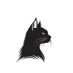 Walking Cat vector icon. Cat silhouette symbol. Linear style sign for mobile concept and web design. House animals symbol logo illustration