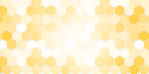 geometric hexagonal figures in the form of honeycombs. Texture or background, Seamless pattern of the hexagonal netting. Grid seamless pattern. Hexagonal graphic design.