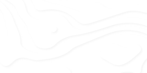  White paper cut decoration textured with wavy layers 3d topography relief background. Material design concept background illustration. abstract curve line white background.