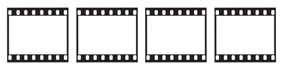 motion picture film, vector