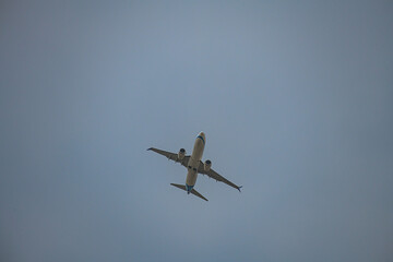 airplane in the sky