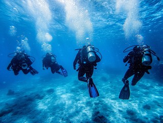 An underwater rescue training course where divers learn how to navigate and handle emergencies in challenging aquatic environments.