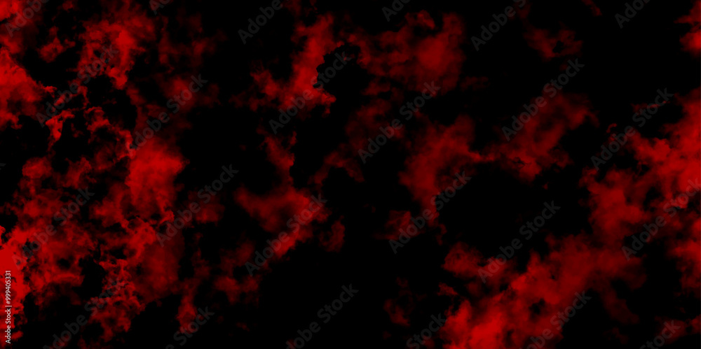 Poster abstract red and black textured smoke. grunge dark red textured painted background. abstract fire fl