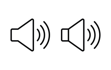 speaker icon, speaker sign vector