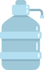 Large water bottle with pump dispenser providing fresh and clean drinking water, perfect for an office or home