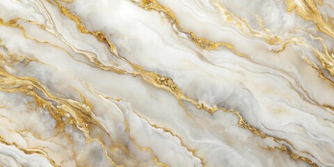 Fototapeta premium abstract background with marble texture in white and gold