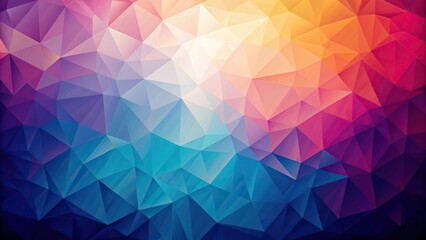 Obraz premium Abstract background with polygonal geometric patterns and triangles silhouette