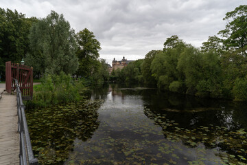 Fototapeta premium Churchillparken in Copenhagen, Denmark.