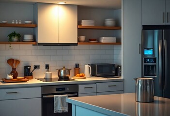 Modern Kitchen with Natural Light