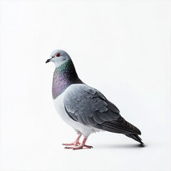 Obraz premium Pigeon isolated on white background