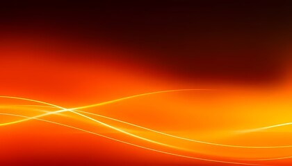 abstract orange background with waves