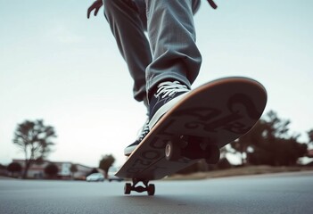 Skateboard Adventure on Urban Streets
