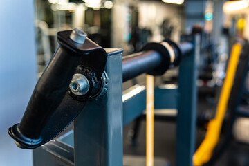 modern healthy lifestyle exercise club sport heavy fitness gym machine health equipment