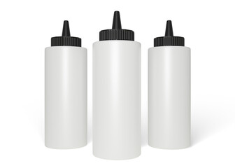 Ketchup Bottle Mockup