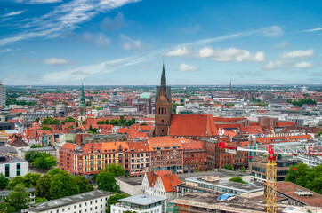 Fototapeta premium Hannover is the capital of the state of Lower Saxony (Germany).