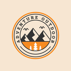 Modern Adventure Outdoor Logo Design