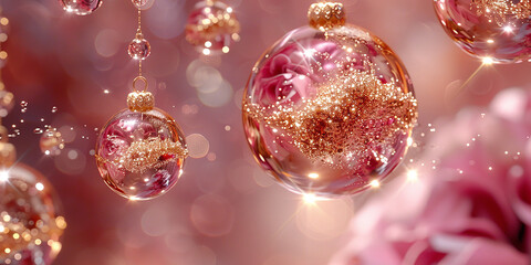 Christmas holiday atmosphere